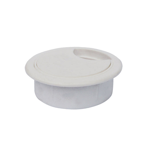 BOCCH.PASSACAVI BIANCO 60MM PZ1