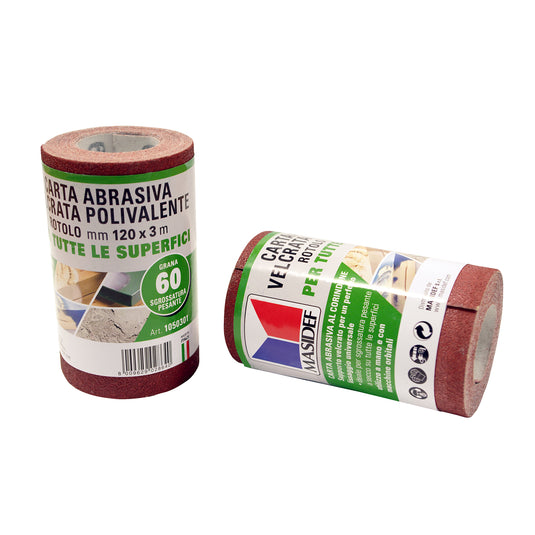ROT ABR 120X3M POL/VELCRO GR 120
