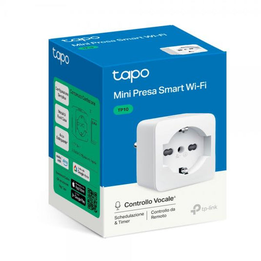 Mini Presa Smart Bipasso ITA Wi-Fi TP10 Tapo TP-Link