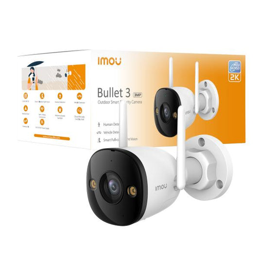 Imou Telecamera Bullet 3 2K Bullet IP/Wi-Fi Full-color 3 MP 2.8 mm IR