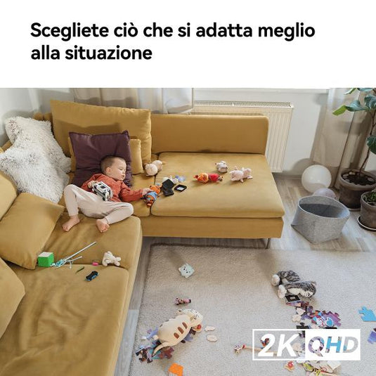 Imou Telecamera Bulb Cam 2K attacco E27 Wi-Fi 2K 2.8mm IR