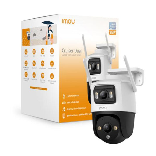 Imou Telecamera Cruiser Dual 6Mp PTZ IP/Wi-Fi Full-color 6MP 3.6mm IR