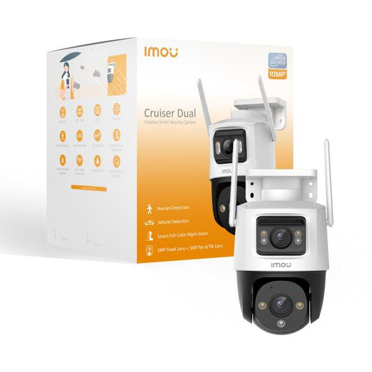 Imou Telecamera Cruiser Dual 10Mp PTZ IP/Wi-Fi Full-color 10MP 3.6mm IR