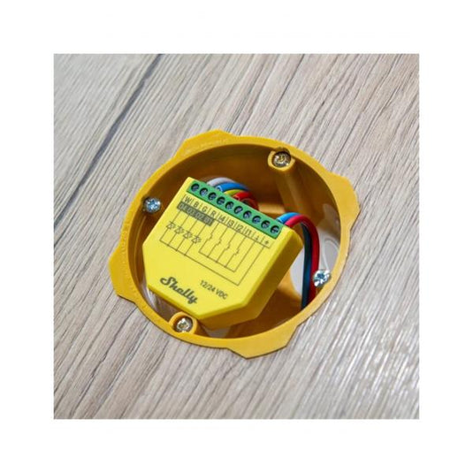 Shelly Plus RGBW PM - Controller Strisce LED WiFI/BT 12-24DC RGBW + PM