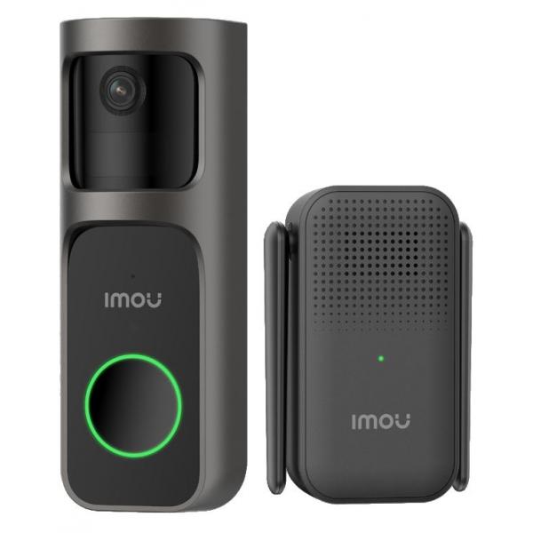 Kit Imou Videocampanello 2S a batteria 2K + cicalino wireless