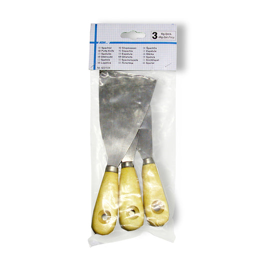 SPATOLE STUCC.MANICO 40/60/80 PZ3
