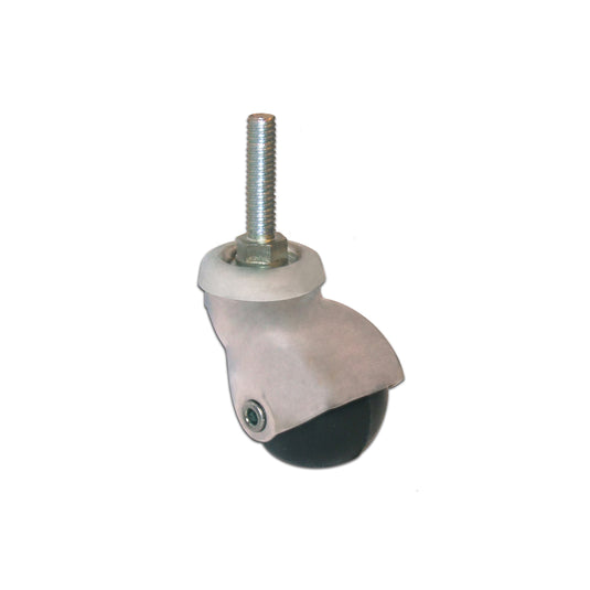 RUOTA GOMMA SFERICA PERNO M 8  40