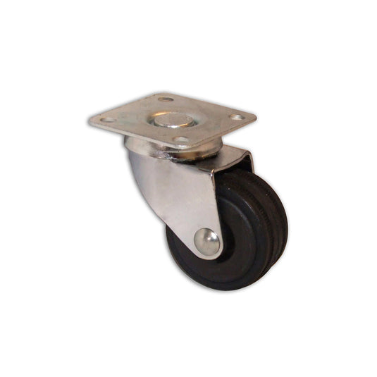 RUOTA NYLON PIAST 43X43 GIREV  40