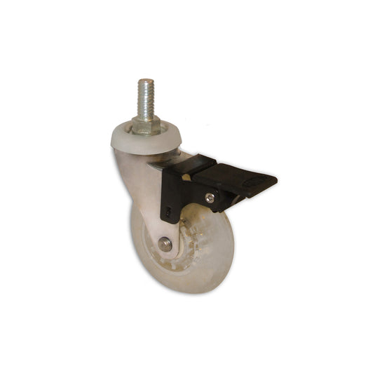 RUOTA GOM TRASP PERNO M8+FRENO  50