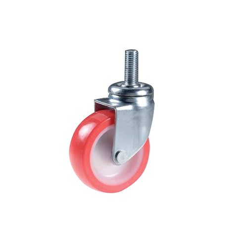 RUOTA NY/PU PERNO M 10  MM 50