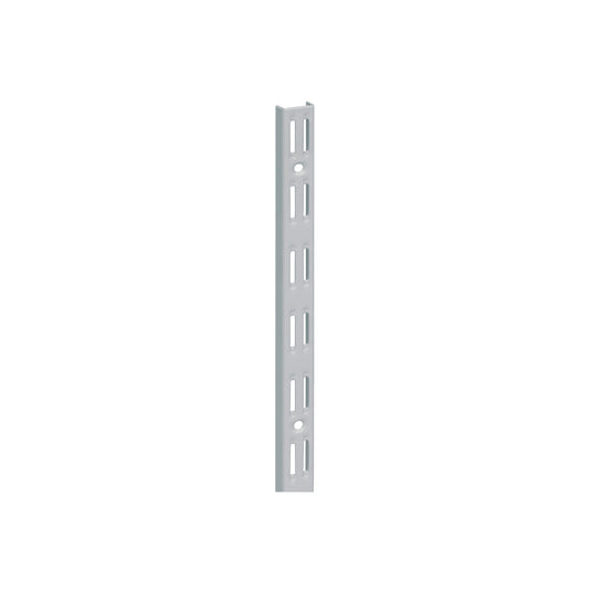 CREMAGLIERA BINARIO DOPPIO H 50 GRIGIO ALLUMINIO