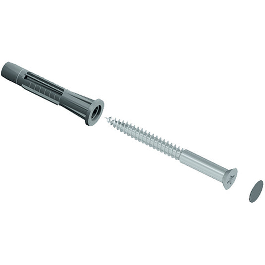 VITI E TASSELLI PER CREMAGLIERE 4,5X60MM 18+18PZ