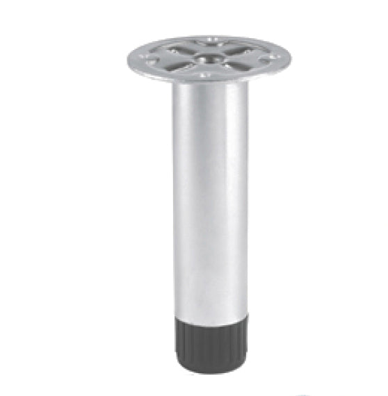 PIEDE REGOLABILE METALLO  28 H 100 SENZA VITE