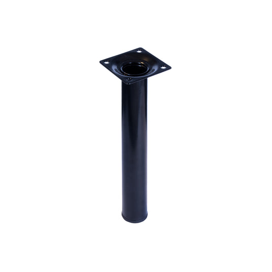 PIEDE TONDO NERO H 250.DM.30MM