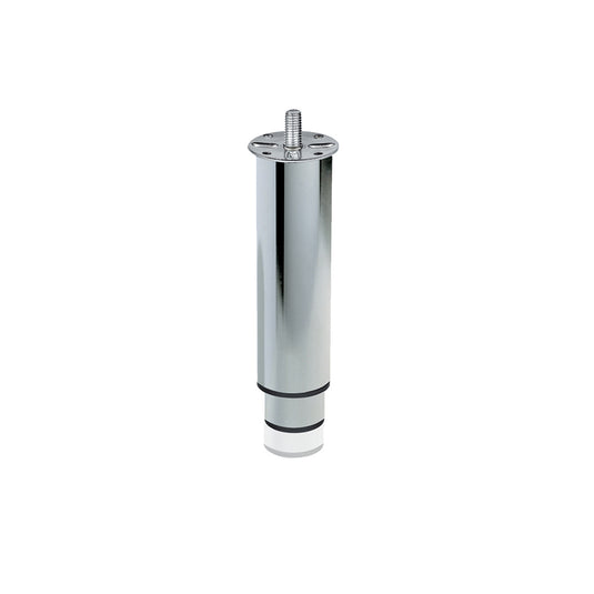 PIEDINO MET.CROM. D42H90MM TELESC.