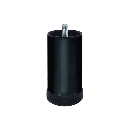 PIEDE D60H120+DADO+PERNO NERO