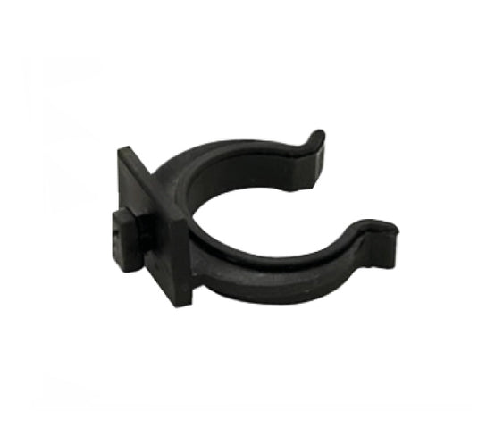 CLIP PLASTICA NERA PER AGGANCIO ZOCCOLI PVC 4 PZ