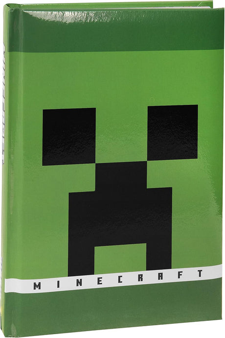 DIARIO 12MM STD CREEPER PIXEL MINECRAFT