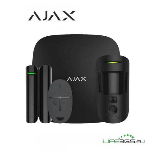 Ajax Kit di base con videocamera (StarterKit Cam) nero
