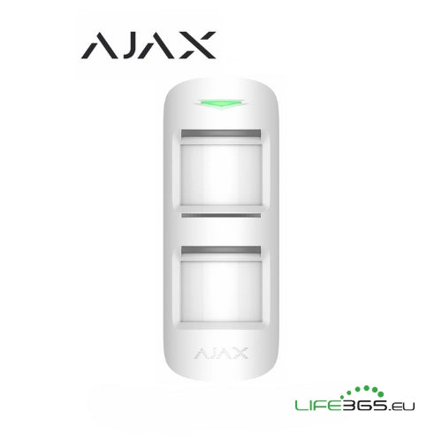 Ajax Sensore di movimento da esterno (MotionProtect Outdoor) bianco