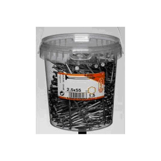 SECCHIEL.1,5KG CHIODI TP3,1X80