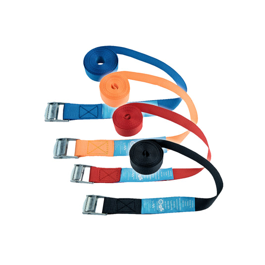 CINGHIA ANCORAGGIO FIBBIA METALLICA 25X3000MM