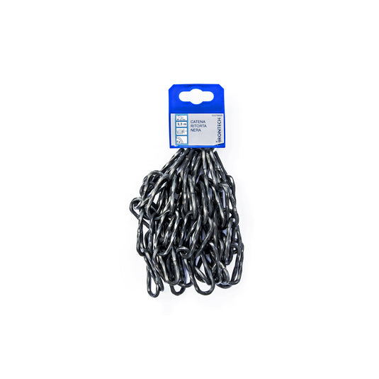 CATENA RITORTA ACC.NERO 4 MT 2,5