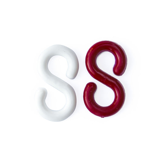 GANCI A S PLASTICA  8MM BC/RS 4PZ