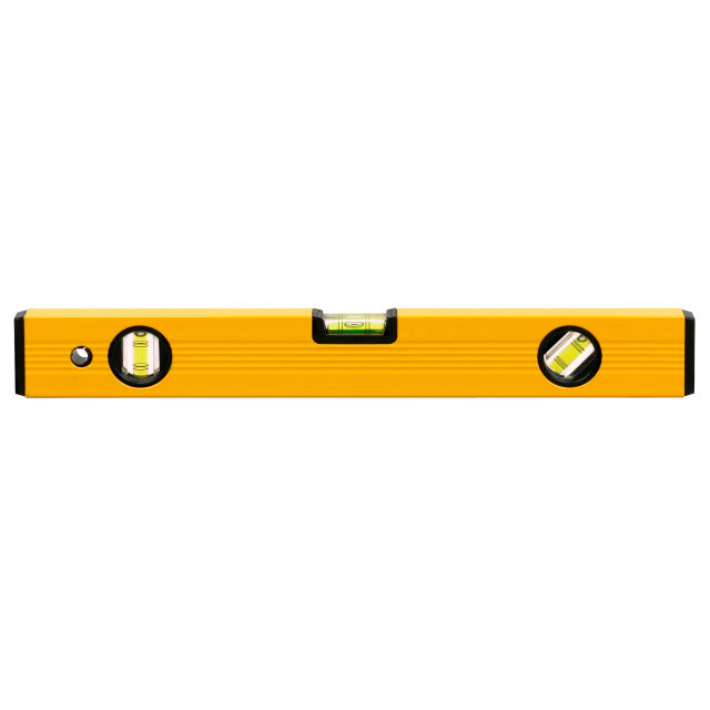 LIVELLA TRE BOLLE IN METALLO LEGGERO 60CM