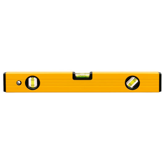 LIVELLA TRE BOLLE IN METALLO LEGGERO 80CM