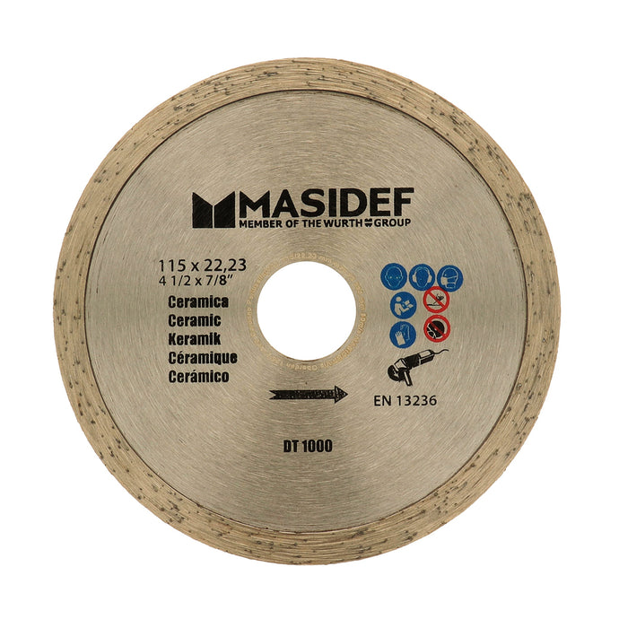 DISCO 115X2,0MM DIAMANT. CONTINUO LISCIO CERAMICA
