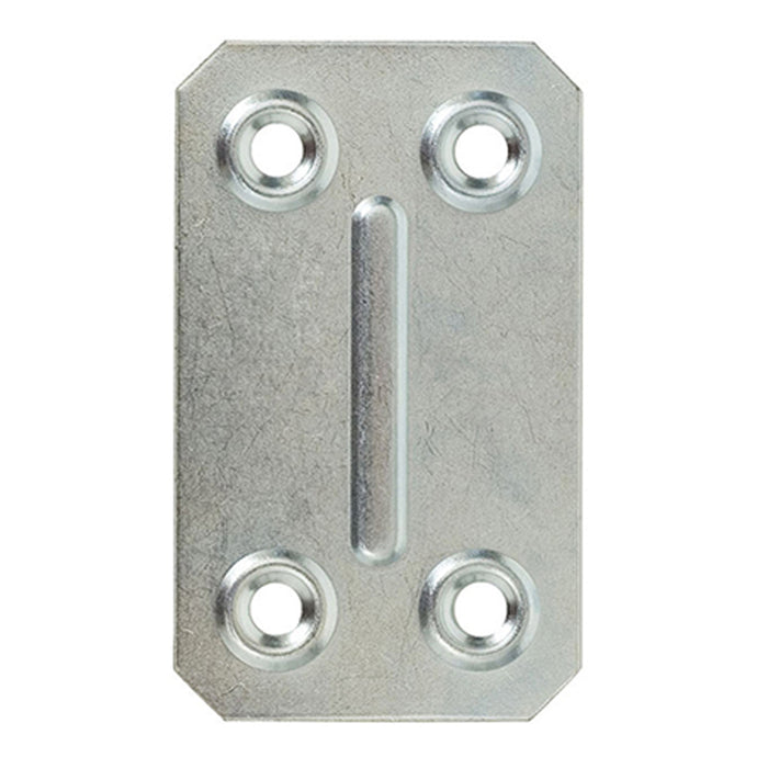 PIASTRINA QUADRA 45X45 ZINC. 4 PZ