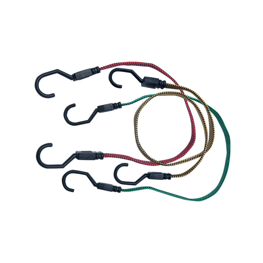 CAVO ELASTICO PIATTO 18MM SET PZ6 DA 500 A 800MM