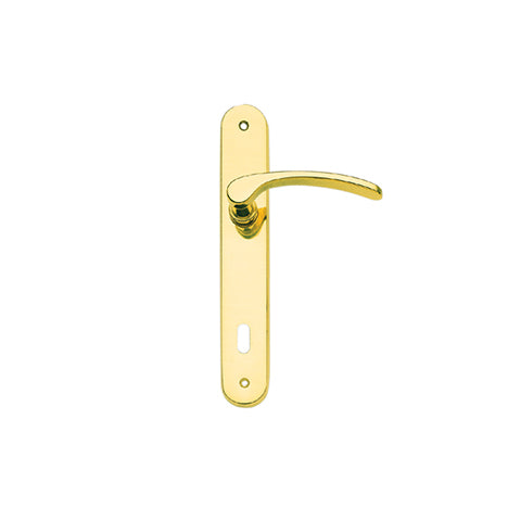 PLACCA Q8-90MM EVA OTTONE LUC