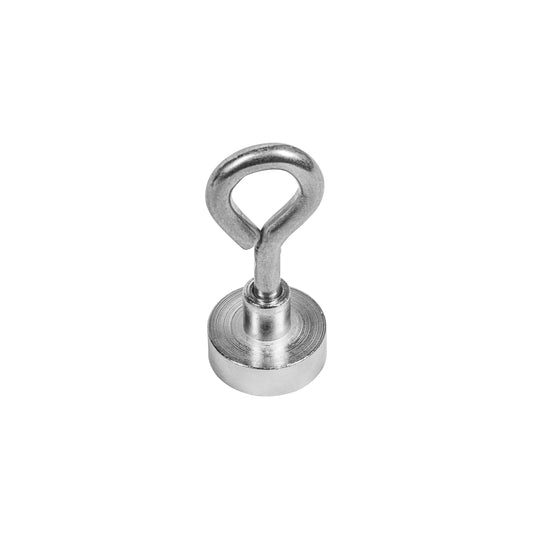 MAGNETE NEODIMIO TONDO  20 + OCCHIOLO FORZA 11 KG