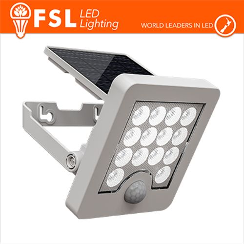 Faro da esterno solare con sensore di movimento 40w (4 led)