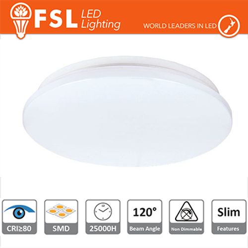 Plafoniera LED 13W 3000K 120 26x5,5cm CRI80