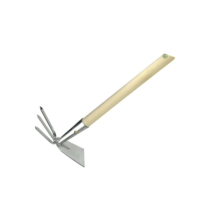 ZAPPA DOPPIA ZINCATA CON BASTONE 28 CM 140