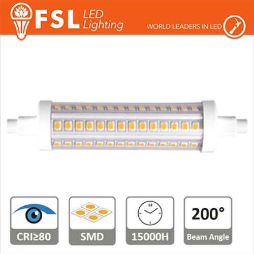 R7s - 9,5W 4000K 1160LM >200 25*118mm CRI80