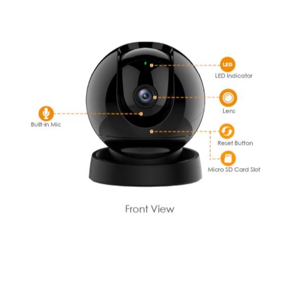 PTCUBE IP/WI-FI 3 MP 2.8 IR MIC/SPK