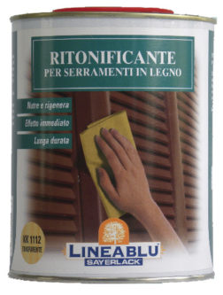 Ritonificante per serramenti in legno