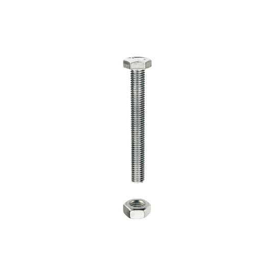 VITI METRICHE TE DIN933 + DADI ZINC B M8X40 PZ 15