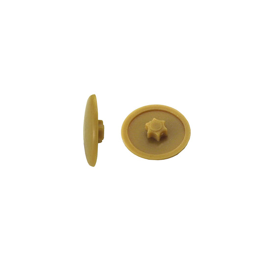 CAPPUCCI COPRIVITE VITI TORX TX30 MARRONE PZ.50