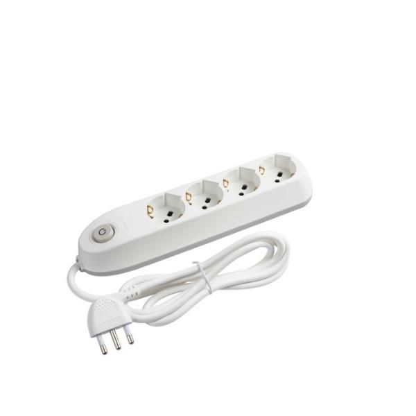 MULTIPRESA POKER-4 P40, INT BIANCO