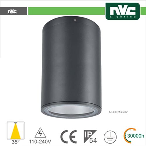 Downlight Sporgente IP54 - 12W 1080LM 3000K 35