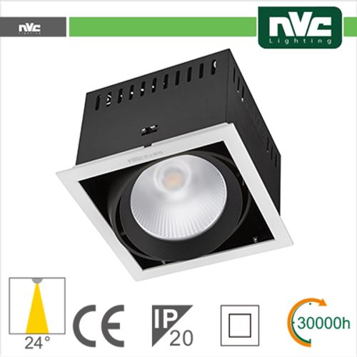 Incasso Multi lampada - 24w(1x24w) 4000k 2100lm>24 CRI90