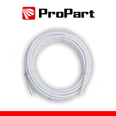 Rotolo cavo elettrico bipolare 25m H03VVH2-F2G 0.75mm bianco