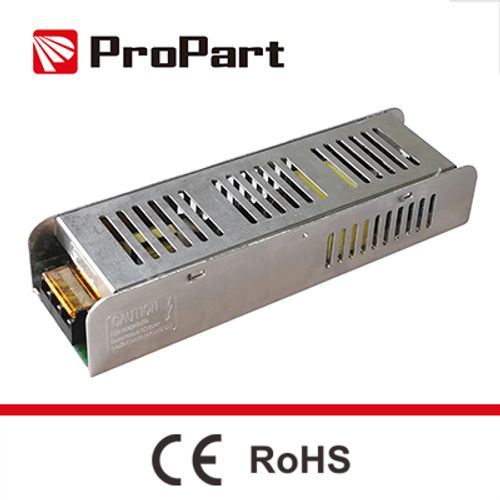 Alimentatore Scatolato Slim IP20 24V 150W 6.25A 188*45*35mm