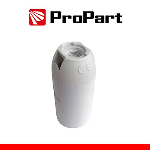 Portalampada E14 2A 250V x cavo 0.5-1.5mm2 40w bianco