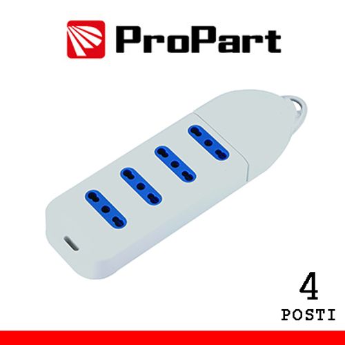 Multipresa 4pos bipasso senza cavo